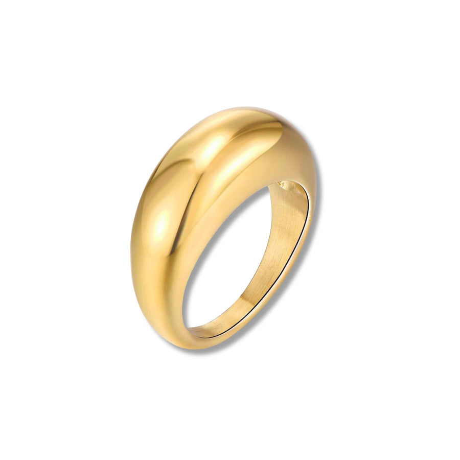 Chunky ring gold