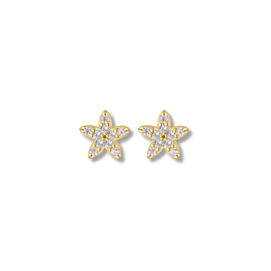 Daisy stud gold