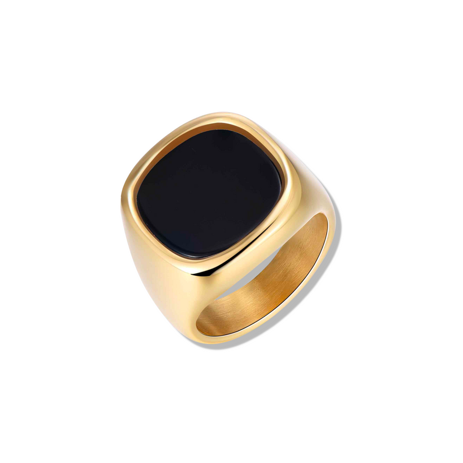 Black Nora ring gold