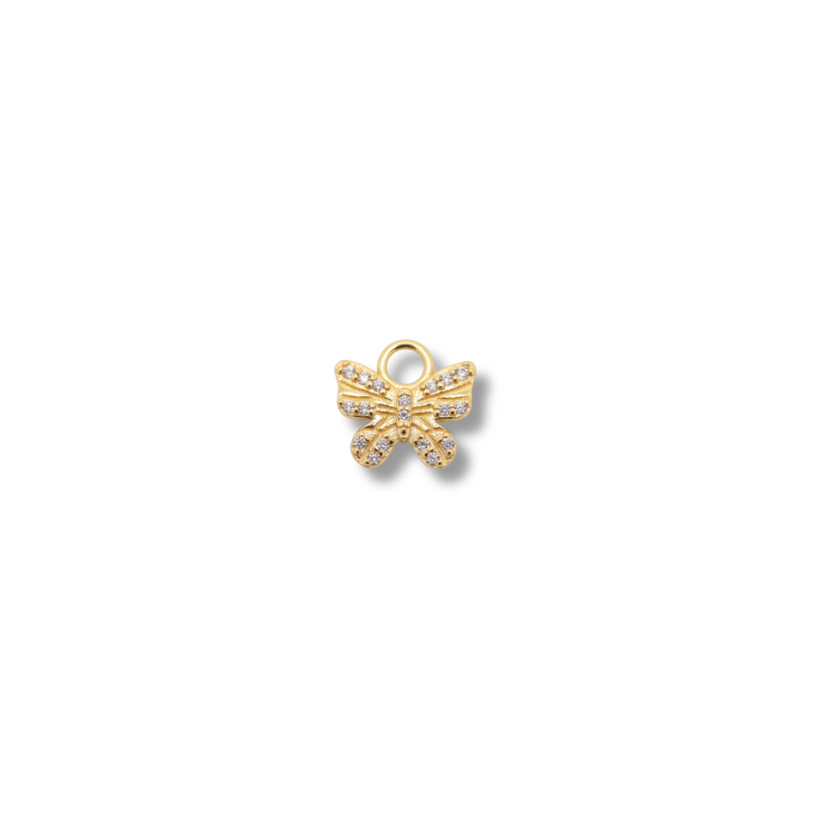 Butterfly charm gold