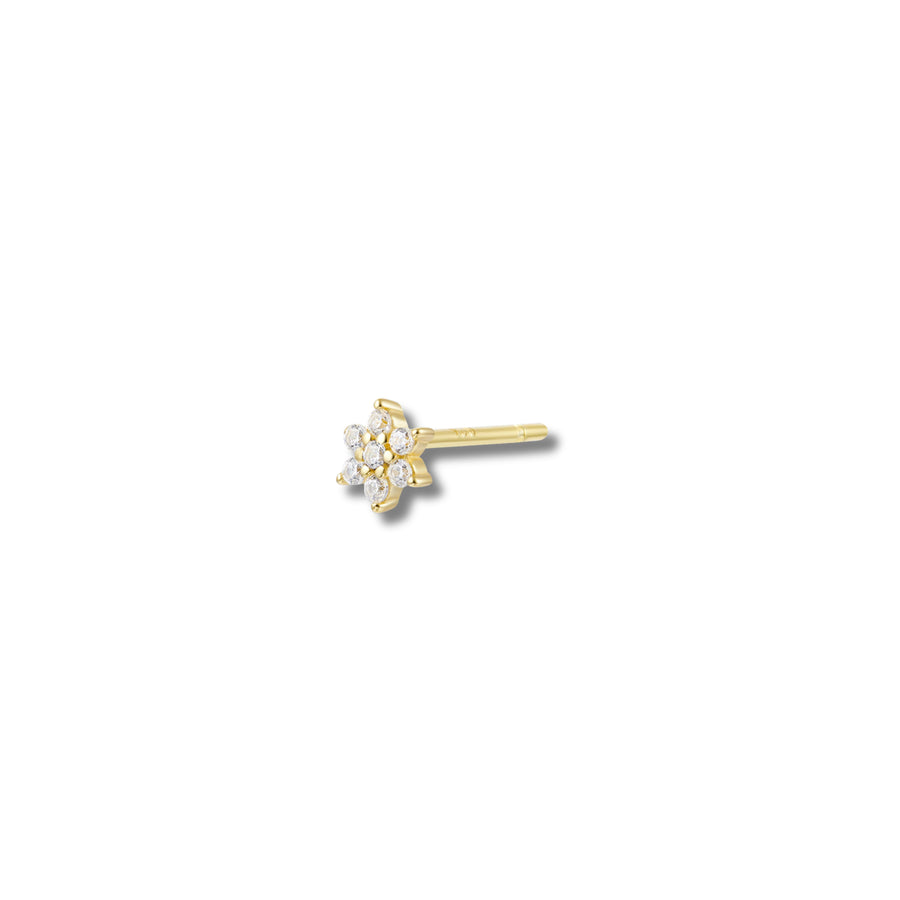 Lily stud gold