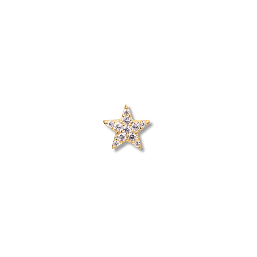 Star stud gold