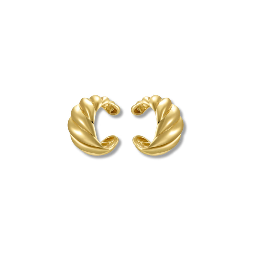 Bubble earcuff gold