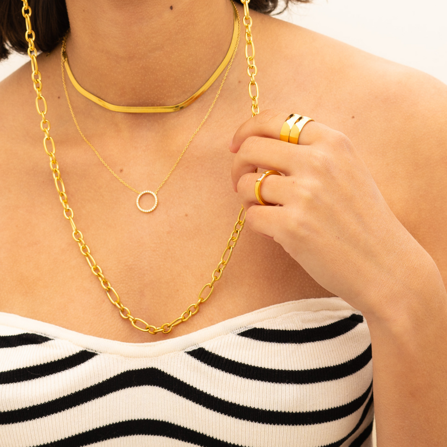 Jolie necklace gold