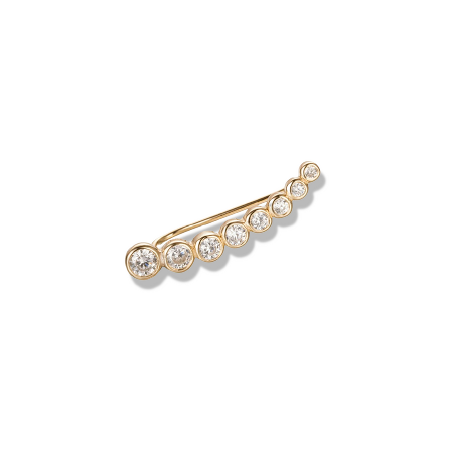 Jules Climber earring gold