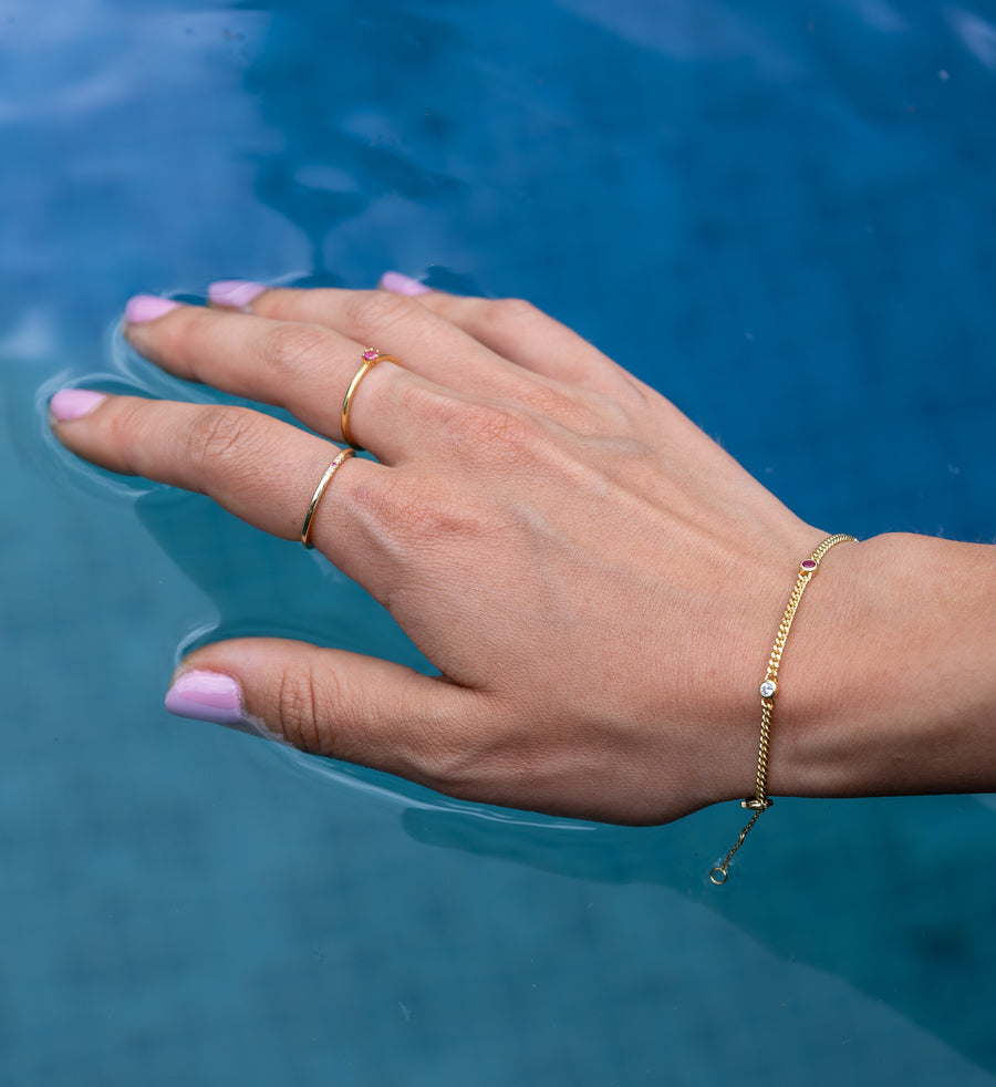 Jane bracelet multi gold