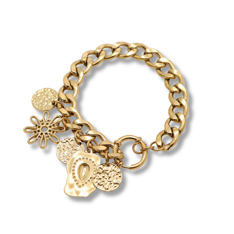 Bangle bracelet gold