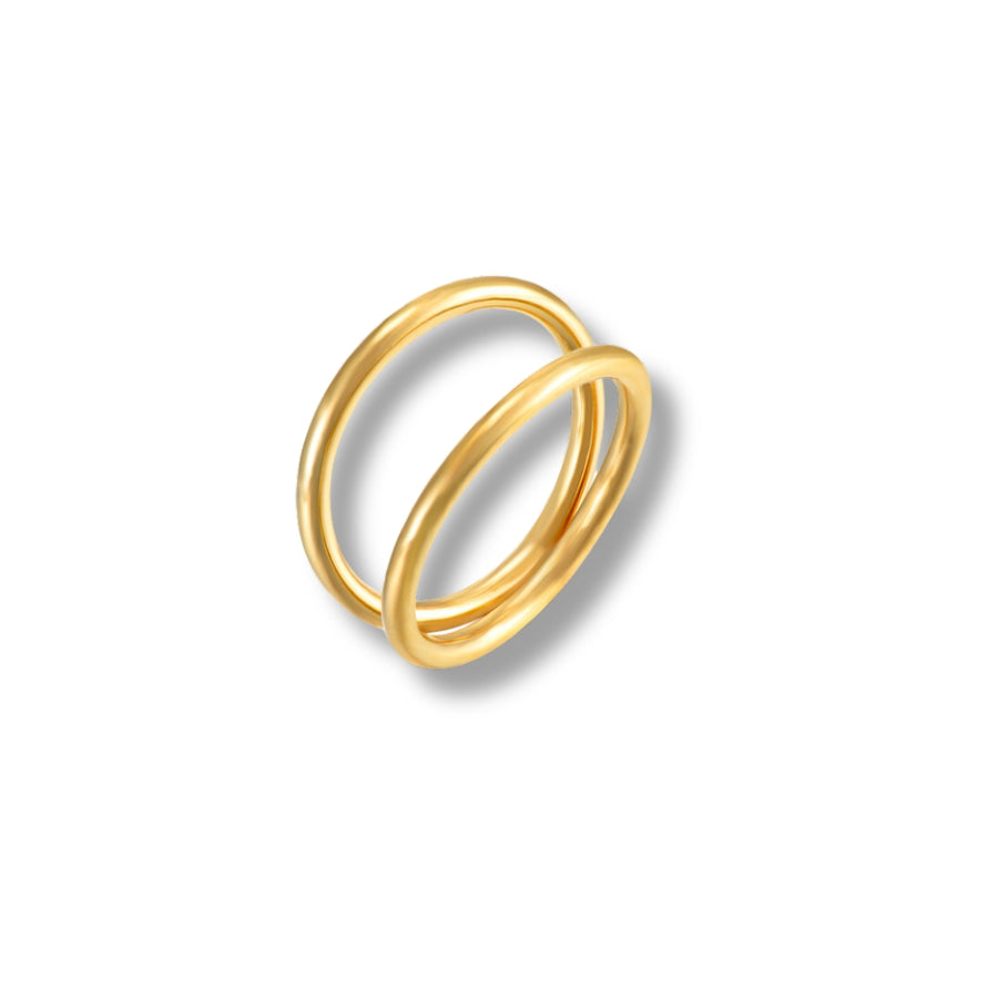 Split ring gold