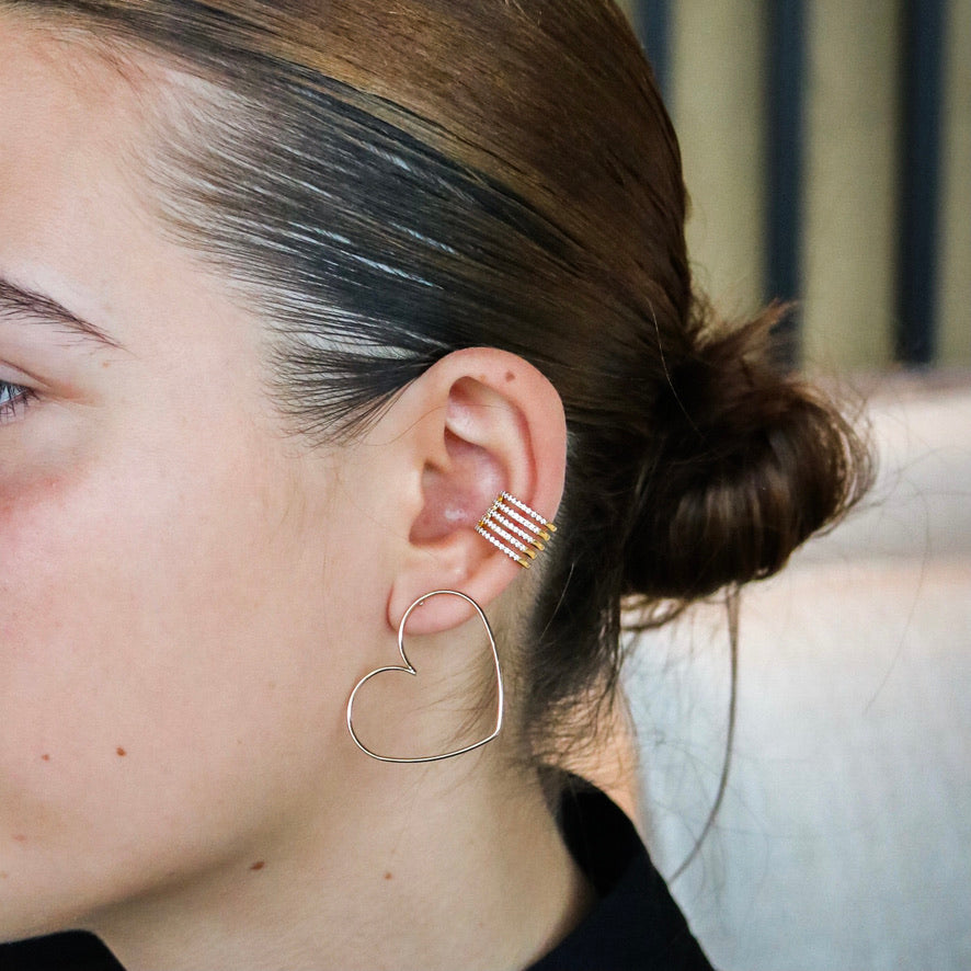 Juls earcuff gold