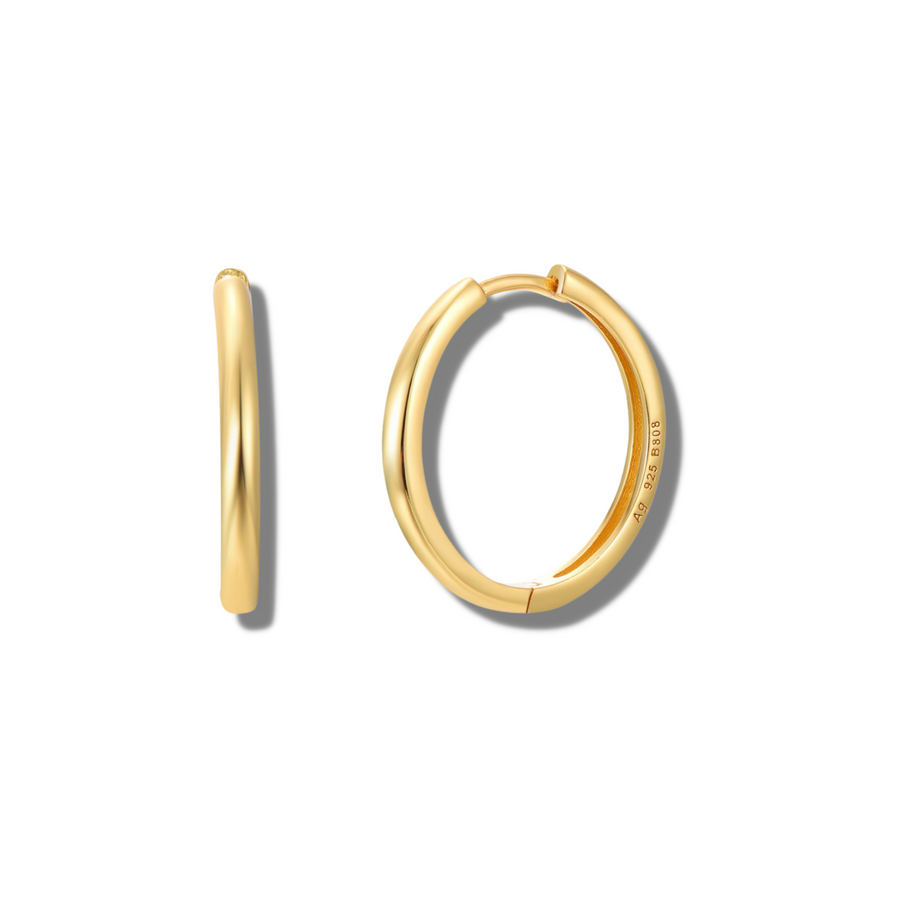 Large Icon hoops gold